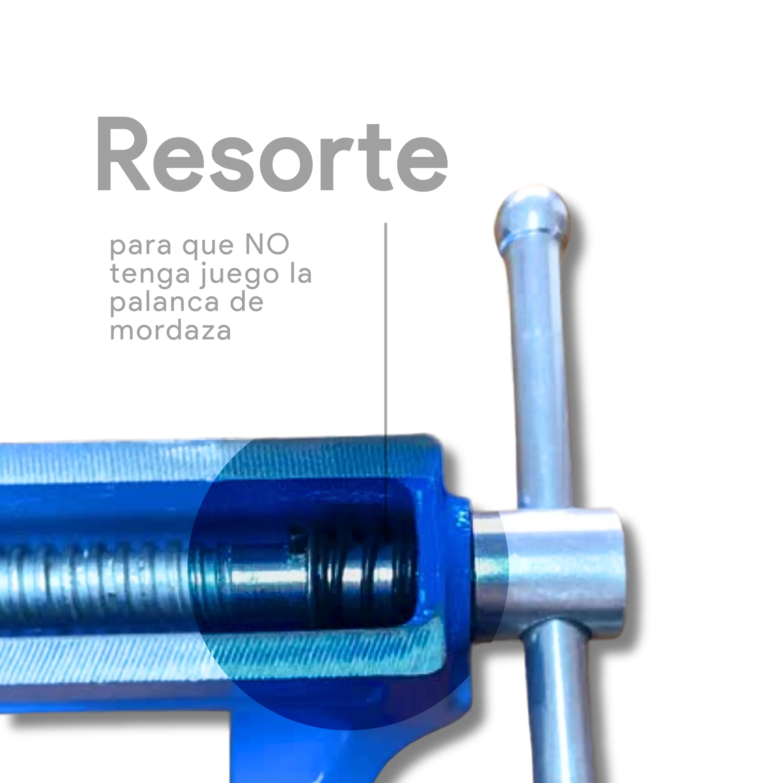Morsa De Banco Con Yunque Profesional 5 Pulgadas - Imagen 3